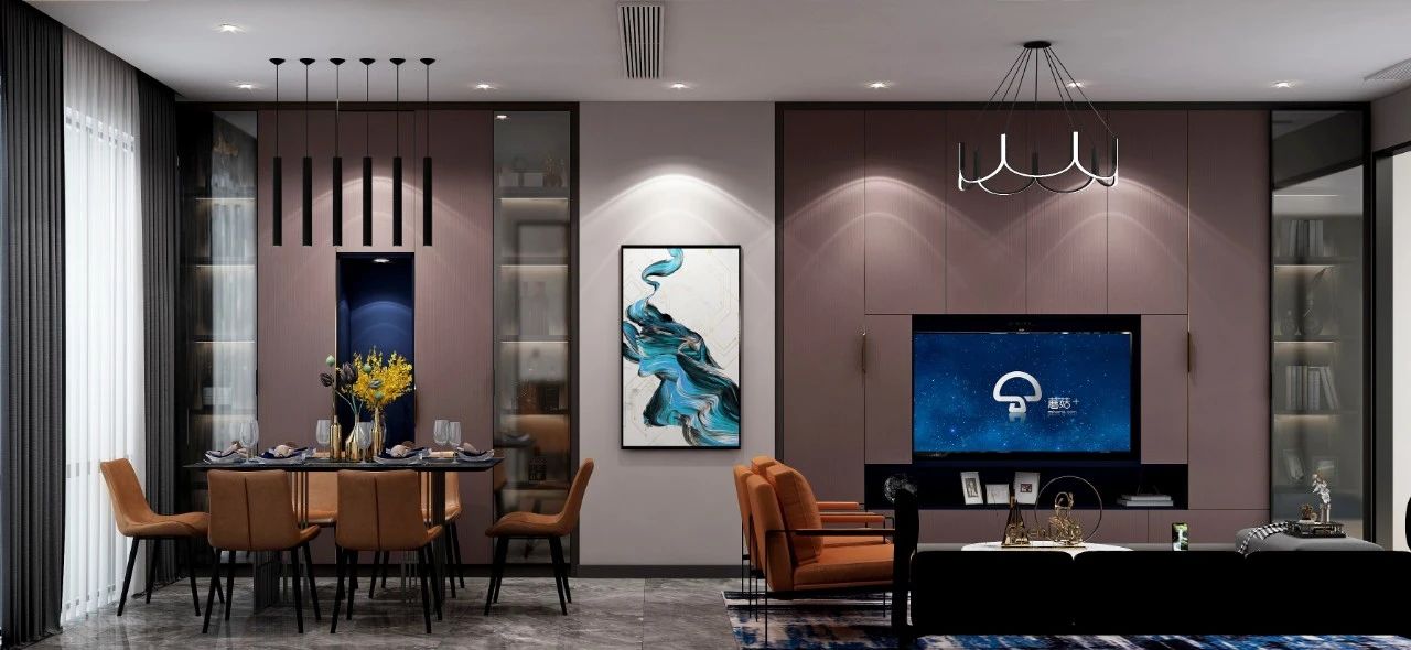 华洲木业︱赣州代理商85㎡ 复式展厅空间展示设计方案(图1)