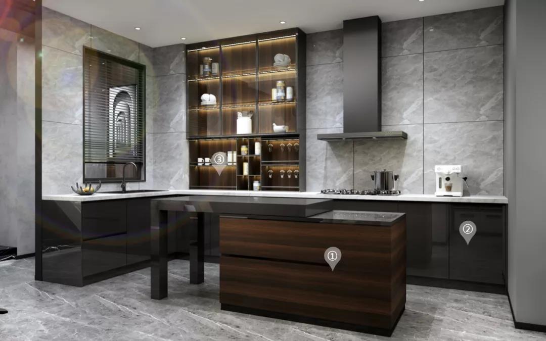 华洲木业︱广西梧州战略合作商 168㎡ 复式展厅空间设计案例(图5)