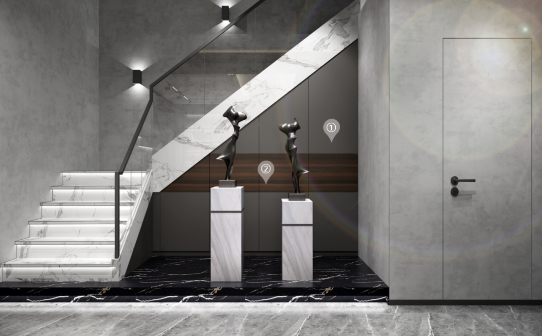 华洲木业︱广西梧州战略合作商 168㎡ 复式展厅空间设计案例(图7)