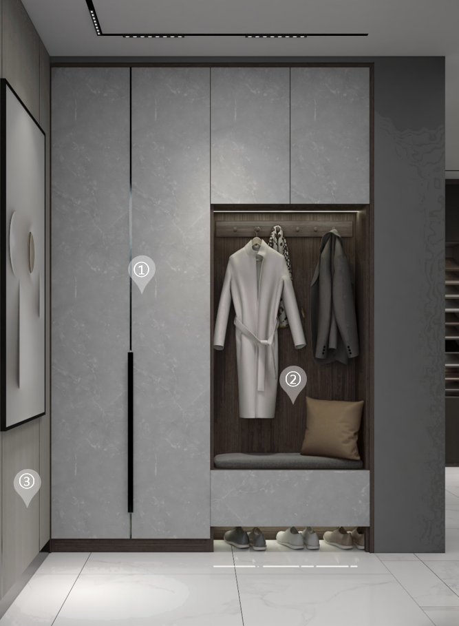 华洲木业︱广东佛山战略合作商 260㎡ 复式展厅空间设计案例(图4)