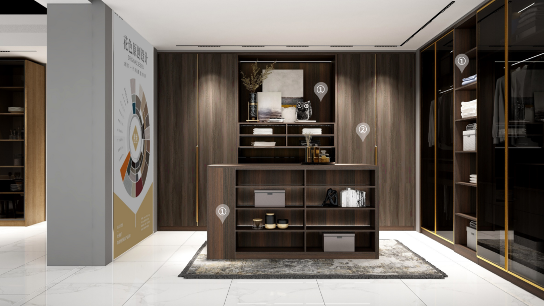 华洲木业︱广东佛山战略合作商 260㎡ 复式展厅空间设计案例(图2)