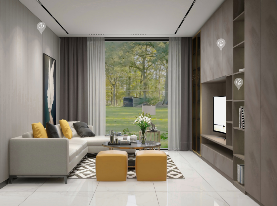 华洲木业︱广东佛山战略合作商 260㎡ 复式展厅空间设计案例(图5)