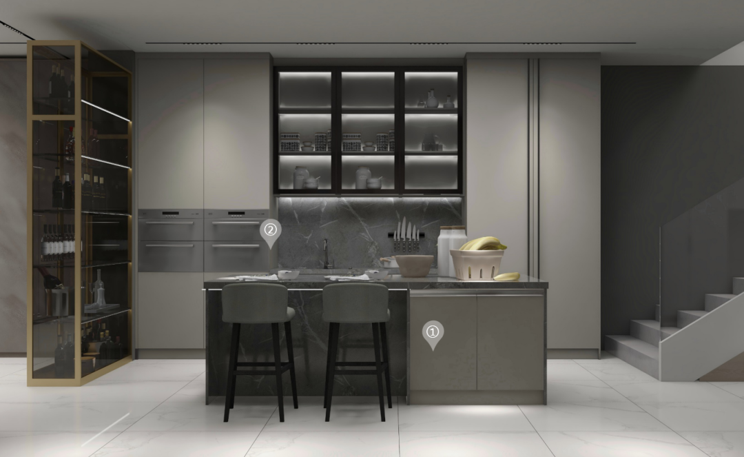 华洲木业︱广东佛山战略合作商 260㎡ 复式展厅空间设计案例(图6)