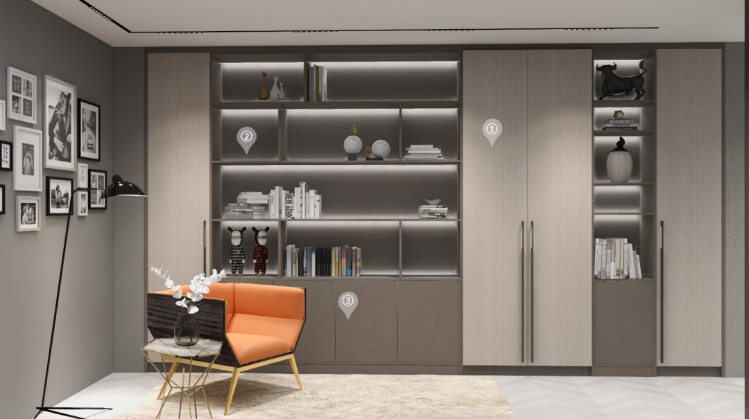 华洲木业︱广东佛山战略合作商 260㎡ 复式展厅空间设计案例(图9)