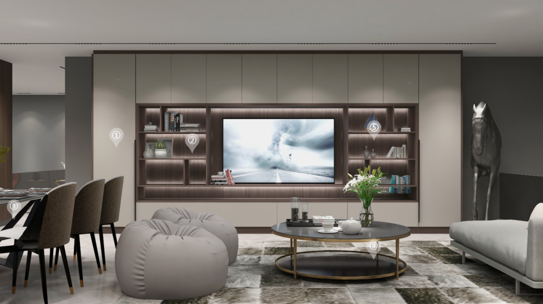 华洲木业︱广东佛山战略合作商 260㎡ 复式展厅空间设计案例(图16)