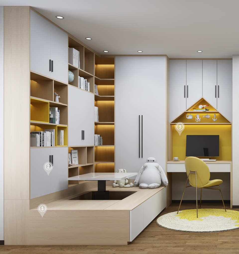 华洲木业︱广东阳江战略合作商 266㎡展厅空间设计案例(图6)