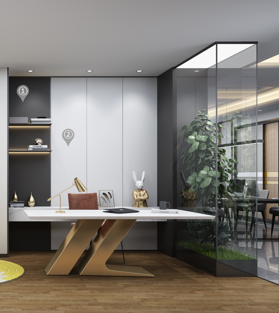 华洲木业︱广东阳江战略合作商 266㎡展厅空间设计案例(图7)