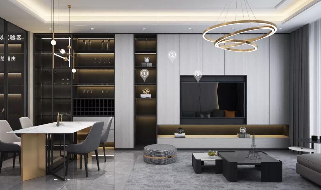 华洲木业︱广东阳江战略合作商 266㎡展厅空间设计案例(图8)