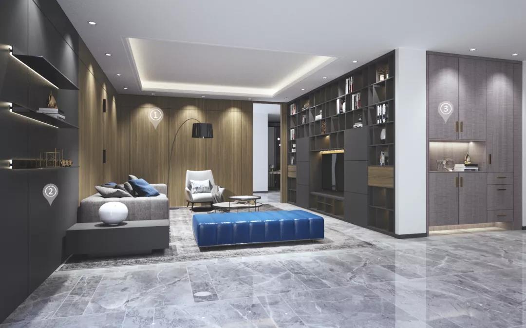 华洲木业︱江西横峰战略合作商 235㎡ 展厅空间设计案例(图4)