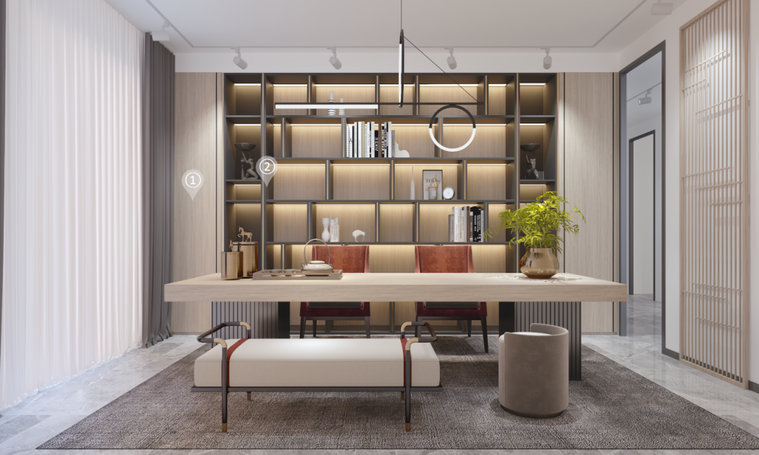 华洲木业︱江西横峰战略合作商 235㎡ 展厅空间设计案例(图12)