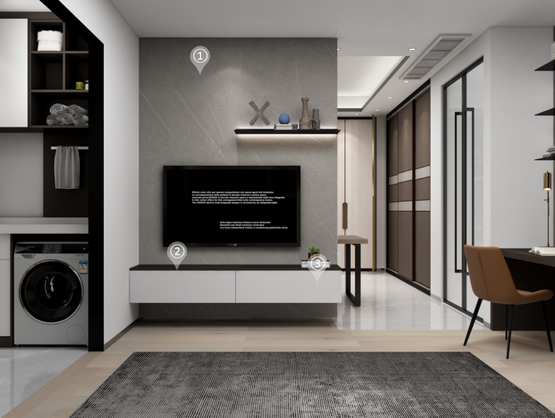 华洲木业︱广西战略合作商 110㎡ 展厅空间设计案例(图8)