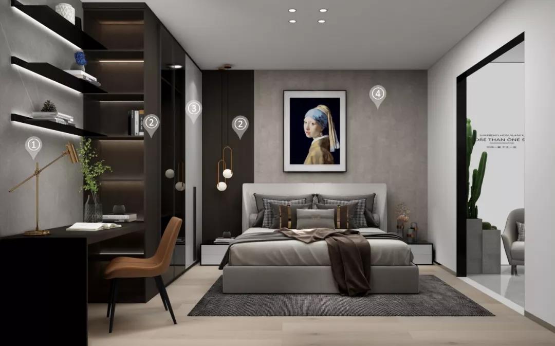 华洲木业︱广西战略合作商 110㎡ 展厅空间设计案例(图7)