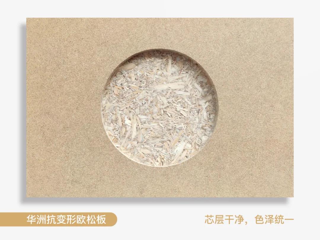 看得见的纯净,华洲抗变形欧松板!(图1) 看得见的纯净,华洲抗变形欧松板!(图1)