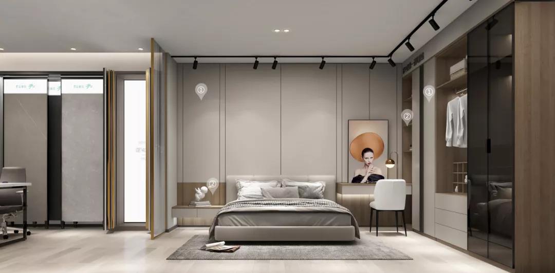 华洲木业︱陕西西安战略合作商95㎡展厅空间设计案例(图3) 华洲木业︱陕西西安战略合作商95㎡展厅空间设计案例(图3)