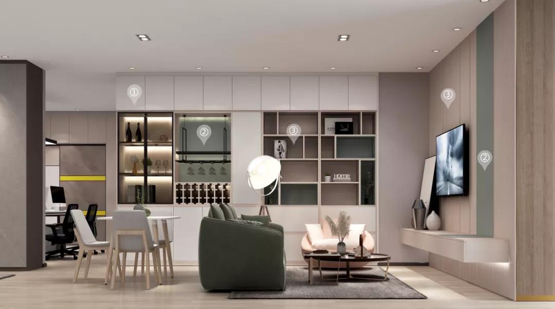 华洲木业︱陕西西安战略合作商 150㎡ 展厅空间设计案例(图8) 华洲木业︱陕西西安战略合作商 150㎡ 展厅空间设计案例(图8)