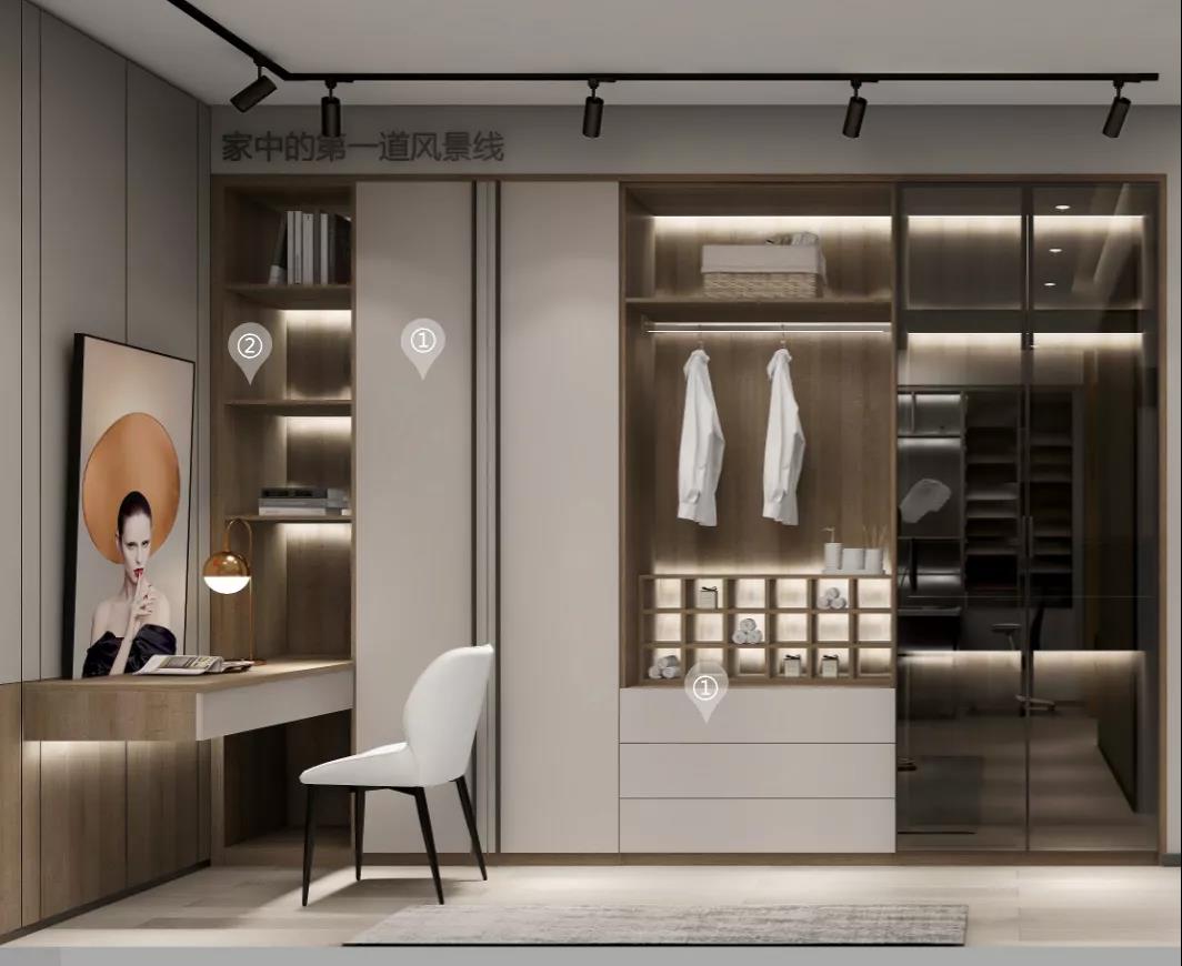 华洲木业︱陕西西安战略合作商95㎡展厅空间设计案例(图4) 华洲木业︱陕西西安战略合作商95㎡展厅空间设计案例(图4)