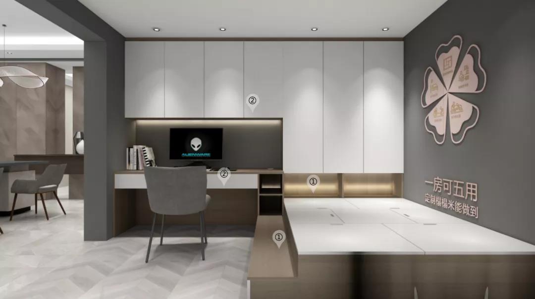 华洲木业︱江西萍乡战略合作商146㎡展厅空间设计案例(图9) 华洲木业︱江西萍乡战略合作商146㎡展厅空间设计案例(图9)