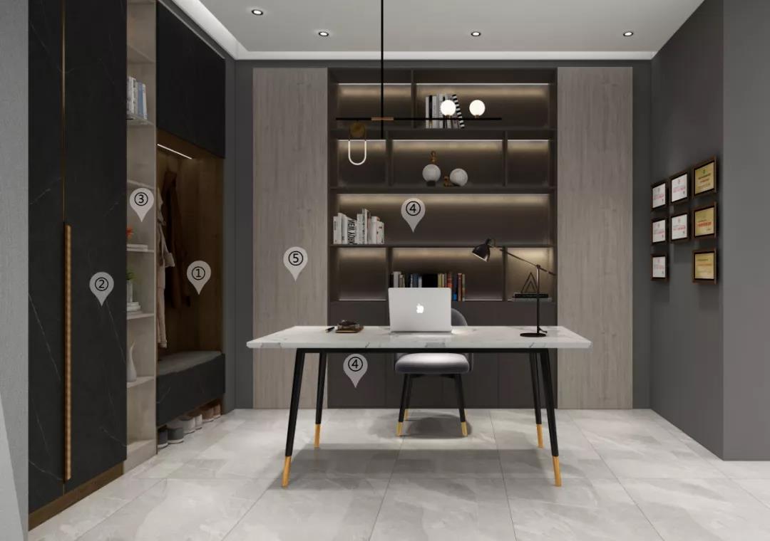 华洲木业︱江西萍乡战略合作商146㎡展厅空间设计案例(图7) 华洲木业︱江西萍乡战略合作商146㎡展厅空间设计案例(图7)